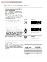 Preview for 14 page of Whirlpool SF362BEG Use & Care Manual