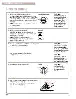 Preview for 20 page of Whirlpool SF362BEG Use & Care Manual