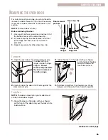 Preview for 25 page of Whirlpool SF362BEG Use & Care Manual