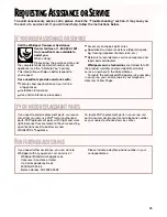 Preview for 29 page of Whirlpool SF362BEG Use & Care Manual