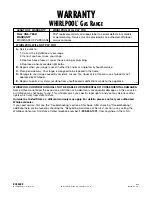 Preview for 32 page of Whirlpool SF362BEG Use & Care Manual