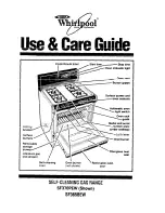 Whirlpool SF365BEW Use And Care Manual preview