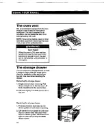 Preview for 18 page of Whirlpool SF365BEY Use And Care Manual