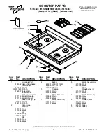 Whirlpool SF367LSXQ0 Parts Manual preview