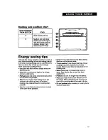 Preview for 15 page of Whirlpool SF367PEY Use And Care Manual