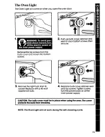 Предварительный просмотр 19 страницы Whirlpool SF36OOEP Use & Care Manual