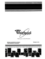 Предварительный просмотр 24 страницы Whirlpool SF36OOEP Use & Care Manual