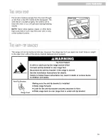 Preview for 19 page of Whirlpool SF370LEG Use & Care Manual