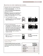 Preview for 15 page of Whirlpool SF377PEG Use & Care Manual