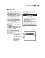 Preview for 19 page of Whirlpool SF380PEW Use And Care Manual