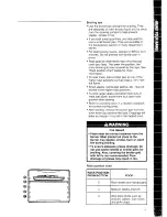 Preview for 11 page of Whirlpool SF385PEW Use And Care Manual