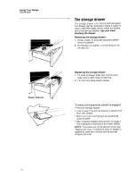 Preview for 16 page of Whirlpool SF385PEW Use And Care Manual