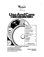 Whirlpool SF385PEY Use And Care Manual preview