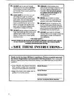 Preview for 4 page of Whirlpool SF395PEP Use & Care Manual