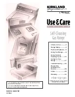 Whirlpool SGS375H Use & Care Manual preview