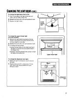 Предварительный просмотр 27 страницы Whirlpool Side by side Refrigerator/Freezer Use & Care Manual