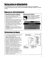 Предварительный просмотр 52 страницы Whirlpool Side by side Refrigerator/Freezer Use & Care Manual