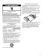 Preview for 19 page of Whirlpool SLIDE-IN ELECTRIC RANGES Installation Instructions Manual