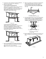 Предварительный просмотр 9 страницы Whirlpool Slide-Out Range Hood Installation And Use Manual