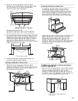 Предварительный просмотр 25 страницы Whirlpool Slide-Out Range Hood Installation And Use Manual