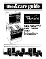 Whirlpool SM958PES Use & Care Manual предпросмотр