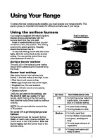 Preview for 7 page of Whirlpool SS310PEB Use And Care Manual