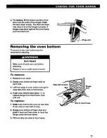 Preview for 19 page of Whirlpool SS310PEB Use And Care Manual