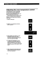 Preview for 16 page of Whirlpool SS385PEB Use And Care Manual