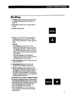 Preview for 17 page of Whirlpool SS385PEB Use And Care Manual