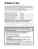 Preview for 2 page of Whirlpool SS385PEE Use And Care Manual