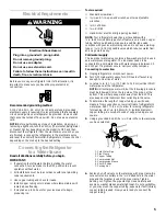 Preview for 5 page of Whirlpool ST21PKXJW00 Use & Care Manual