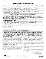 Preview for 20 page of Whirlpool ST21PKXJW00 Use & Care Manual