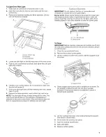 Preview for 7 page of Whirlpool STANDARD CLEANING W10330186A Use & Care Manual