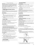 Preview for 11 page of Whirlpool STANDARD CLEANING W10330186A Use & Care Manual