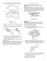 Preview for 19 page of Whirlpool STANDARD CLEANING W10330186A Use & Care Manual