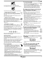 Preview for 3 page of Whirlpool SUPREME CARE 7014 Daily Reference Manual