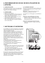 Предварительный просмотр 56 страницы Whirlpool SW6AM2QW Instructions For Use Manual