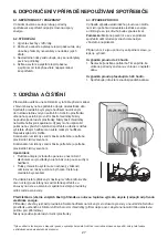 Preview for 27 page of Whirlpool SW8 AM2C XR Instructions For Use Manual