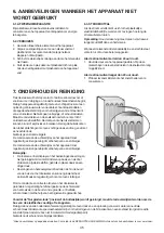 Preview for 45 page of Whirlpool SW8 AM2C XR Instructions For Use Manual