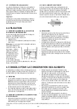 Preview for 61 page of Whirlpool SW8 AM2C XR Instructions For Use Manual