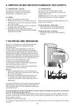 Preview for 72 page of Whirlpool SW8 AM2C XR Instructions For Use Manual