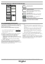 Preview for 20 page of Whirlpool SW8 AM2C XRL Quick Manual