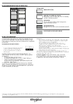 Preview for 23 page of Whirlpool SW8 AM2C XRL Quick Manual