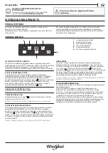 Preview for 25 page of Whirlpool SW8 AM2C XRL Quick Manual