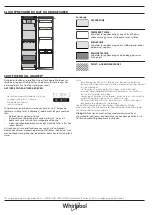 Preview for 29 page of Whirlpool SW8 AM2C XRL Quick Manual