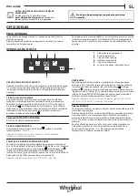 Preview for 37 page of Whirlpool SW8 AM2C XRL Quick Manual