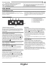 Preview for 46 page of Whirlpool SW8 AM2C XRL Quick Manual