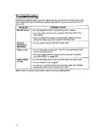 Preview for 10 page of Whirlpool TD2500XF0 Operation Manual