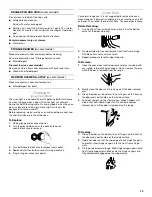 Preview for 13 page of Whirlpool TEP315KW1 Use And Care Manual