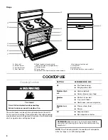 Предварительный просмотр 6 страницы Whirlpool TEP315T Use And Care Manual